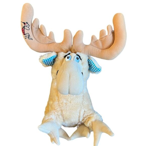 1983 Dr Seuss plush the big hearted moose - Picture 1 of 5